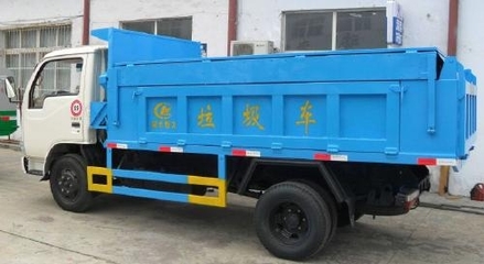 东风锐铃自卸式垃圾车 高效、可靠的城乡环卫利器